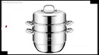 3 Tier Stainless Steel Steamer Cookware - High Quality & Durability 1
