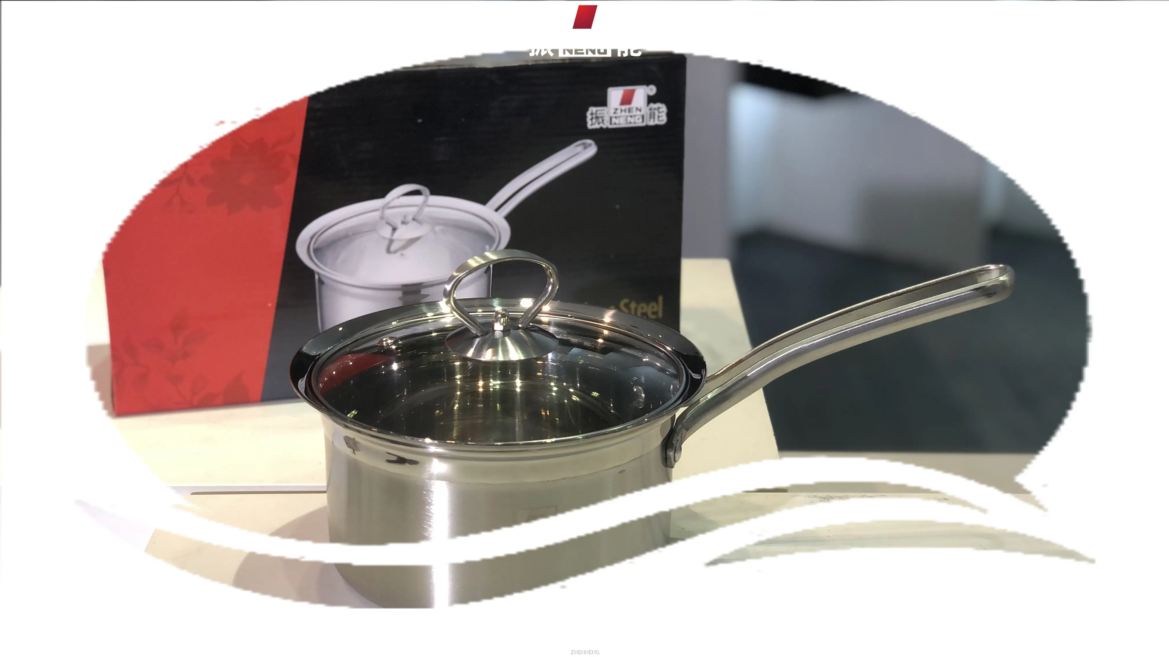 스테인리스 스틸 우유 찜기 (찜 바구니 및 뚜껑 포함) 1