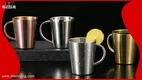Stainless Steel Double Wall Tea Cup with Handle1 1