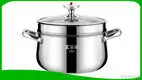 Stainless Steel Soup Pot with Steamer Insert - Best Set1 1