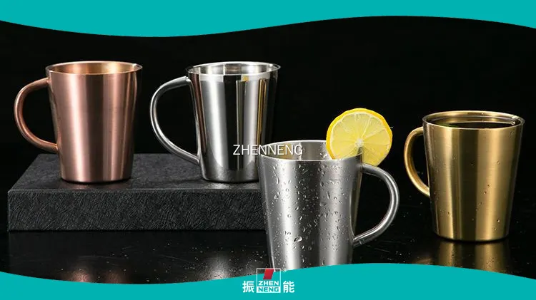 Stainless Steel Double Wall Mug - Portable Cup 1