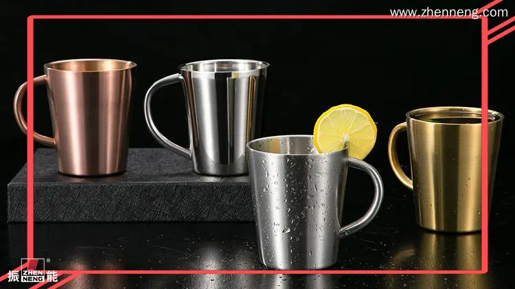 Customizable Double Walled Stainless Steel Mug for Camping and Travel 1