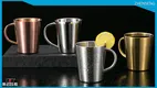 Stainless Steel Double Wall Mug with Handle - Portable Coffee Cup 1