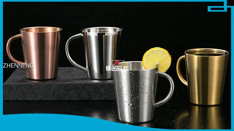 ZHENNENG | OEM Stainless steel travel mugs with handle factory 1
