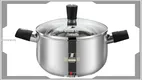 Customizable Stainless Steel Deep Casserole Pot - Quality, Durability, and Ease of Use 1