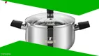 Stainless Steel Deep Casserole Pot with Bakelite Handles - Best Cookware 1