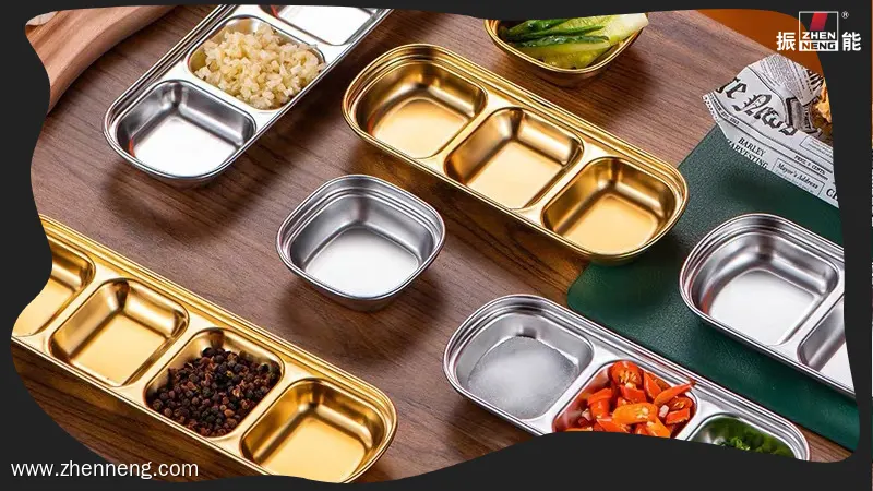 Stainless Steel Rectangular Tray - Customizable & Durable 1