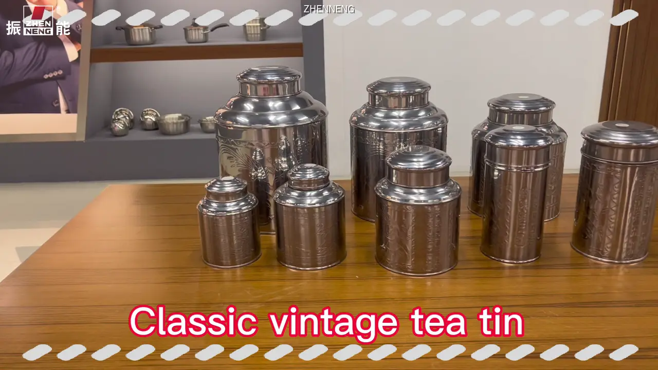 Best Stainless Steel Tea Tin Supplier - Anti-rust, Leak-proof, Easy to Clean 1