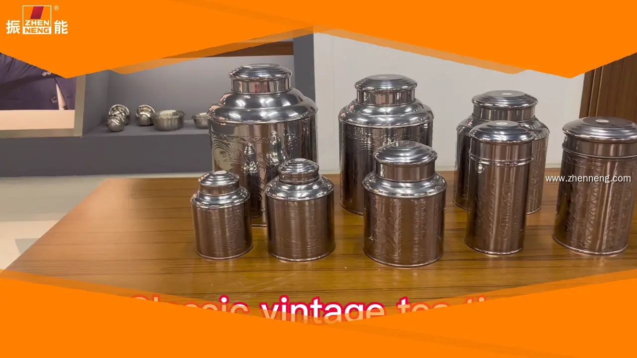 Stainless Steel Tea Tins Wholesale 1