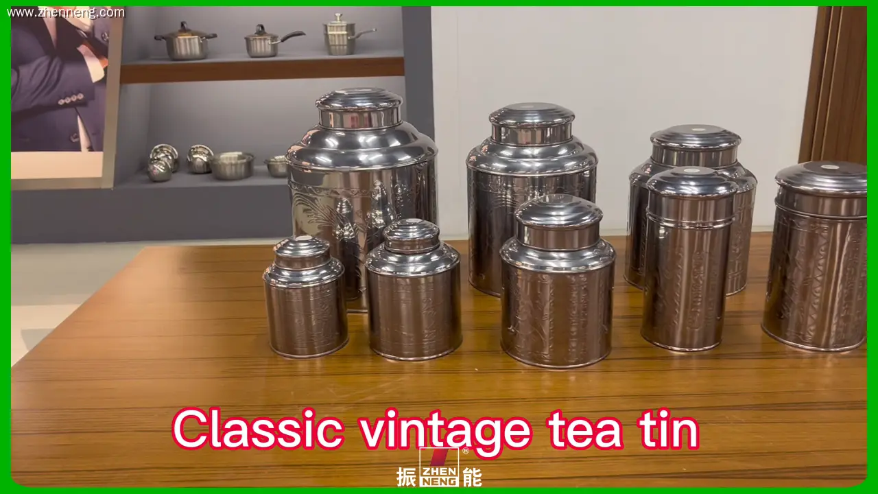 Stainless Steel Tea Tin Supplier 1