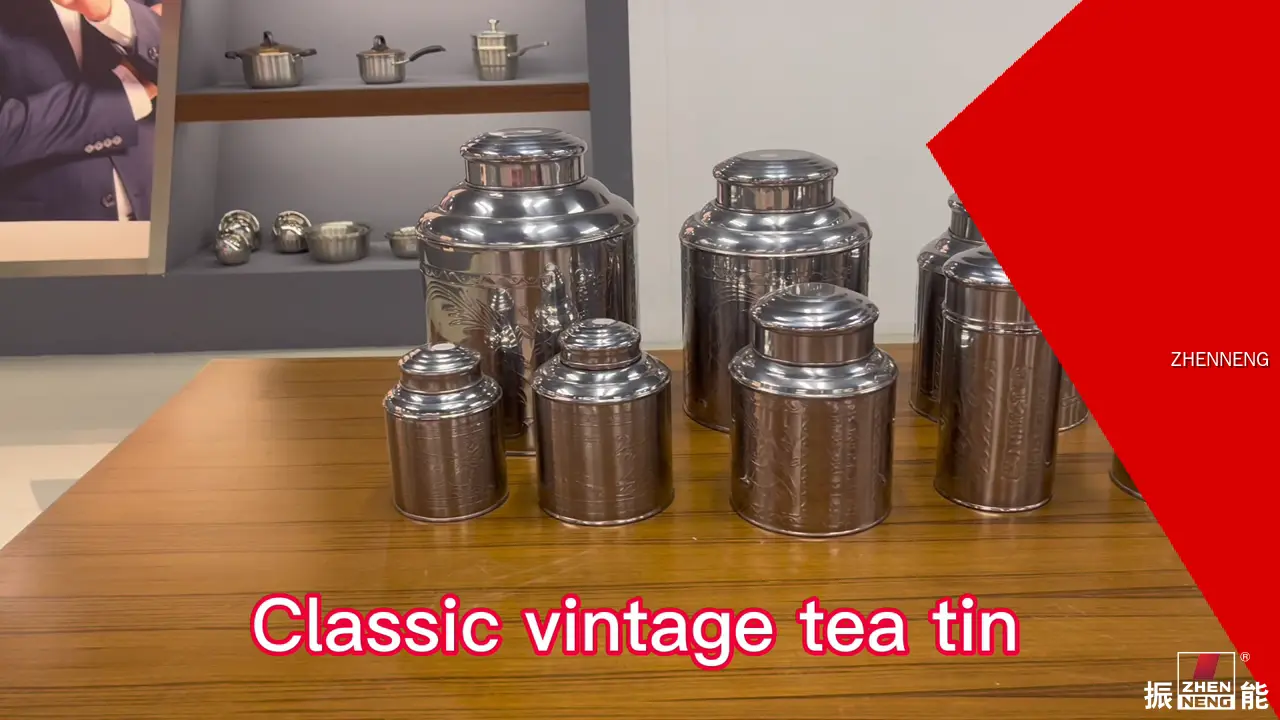Stainless Steel Tea Tin Supplier - Rust-Proof & Leak-Proof 1