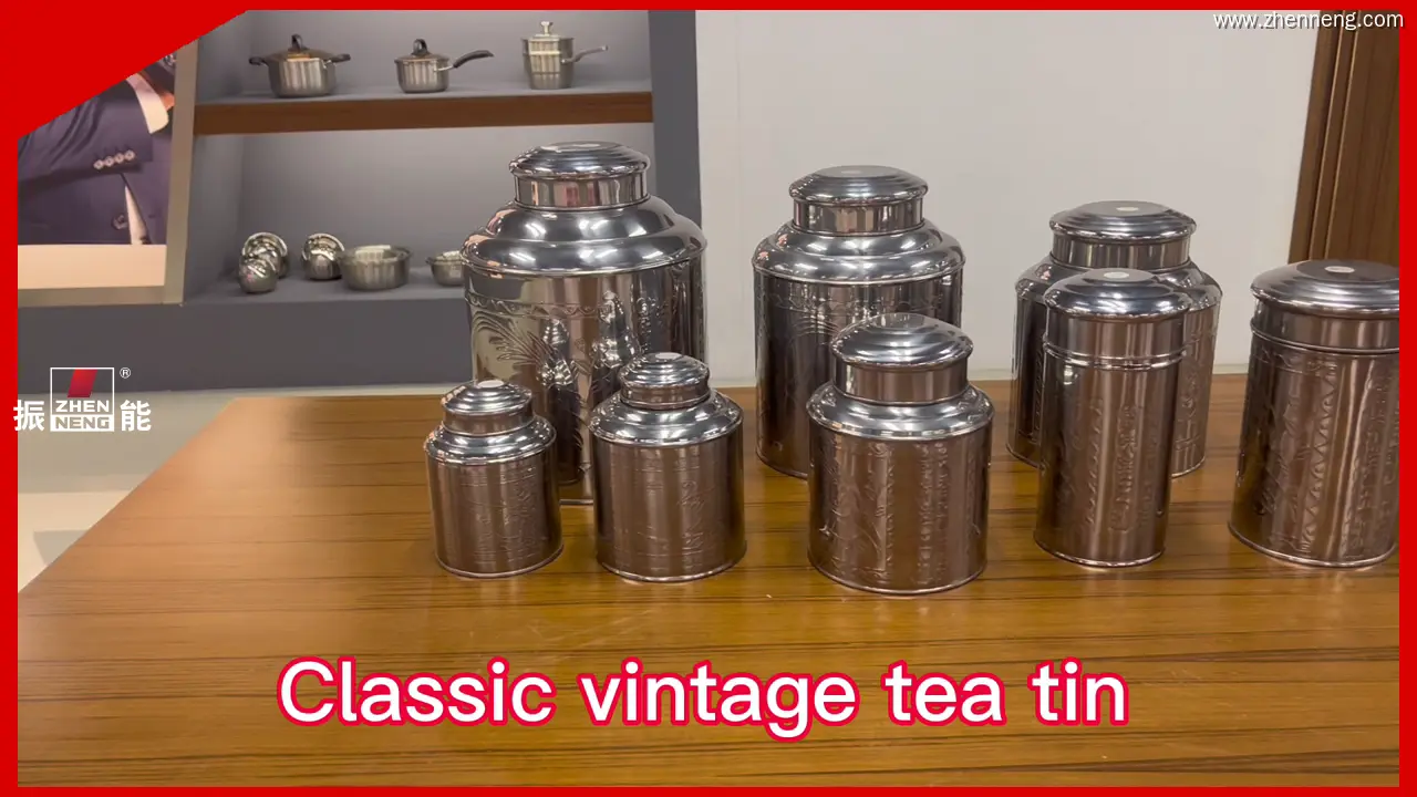 Stainless Steel Travel Tea Tin - Leak-Proof & Rust-Resistant 1
