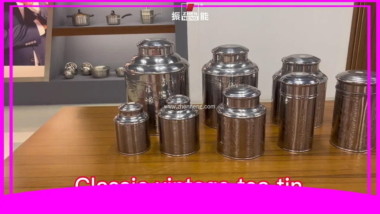 Stainless Steel Tea Tin Storage - Best Supplier 1