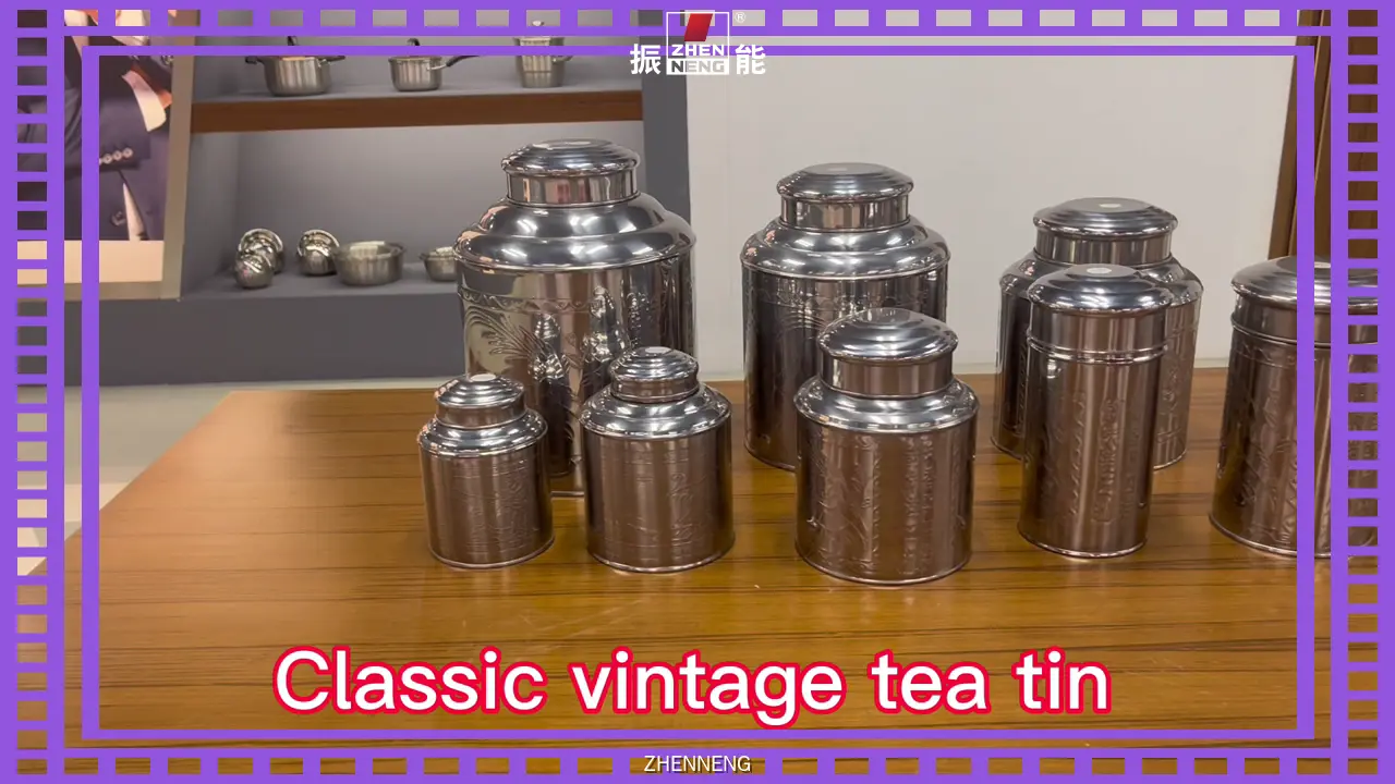 Teedosen aus Edelstahl – kleine Größen 1