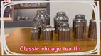 Stainless Steel Tea Tin - Travel Size 1