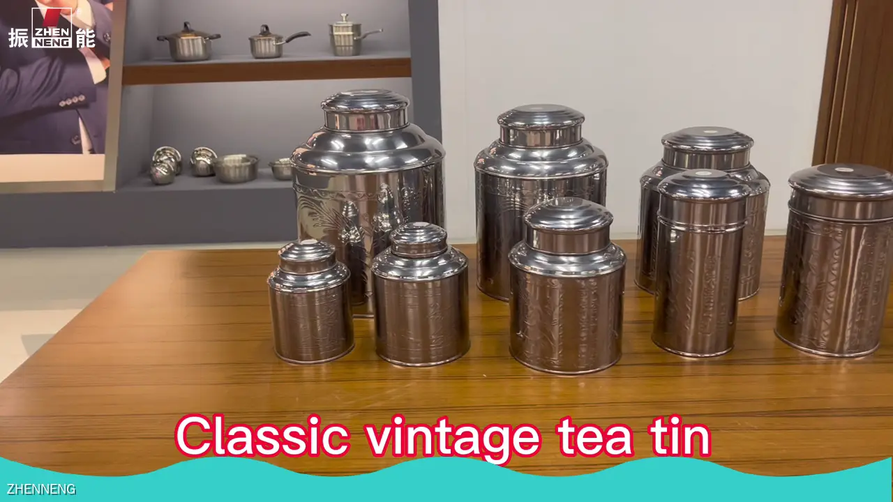 Stainless Steel Tea Canister - Small & Rust-Proof 1