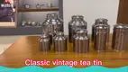 Stainless Steel Tea Canister - Small & Rust-Proof 1