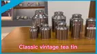 Premium Stainless Steel Tea Tins - Wholesale Supplier 1