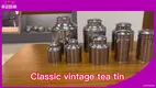 Stainless Steel Tea Tin Containers - Supplier 1