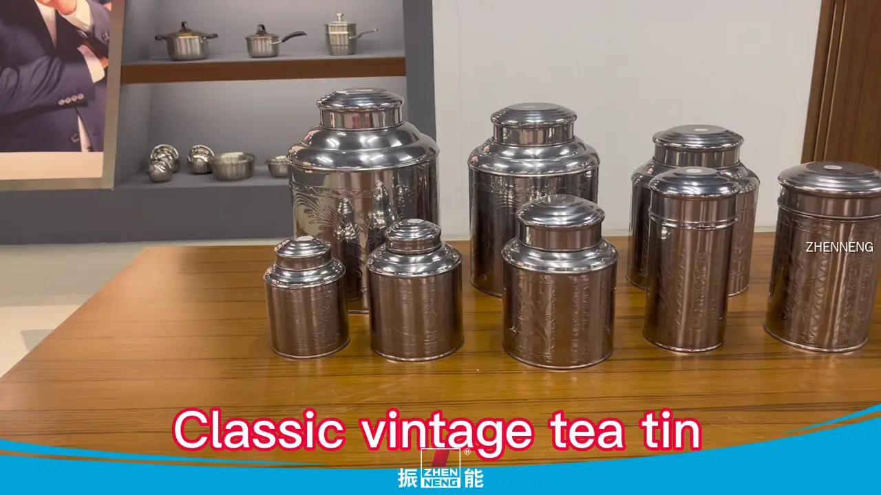 Stainless Steel Tea Tin Supplier: Best Wholesale Tea Tins 1