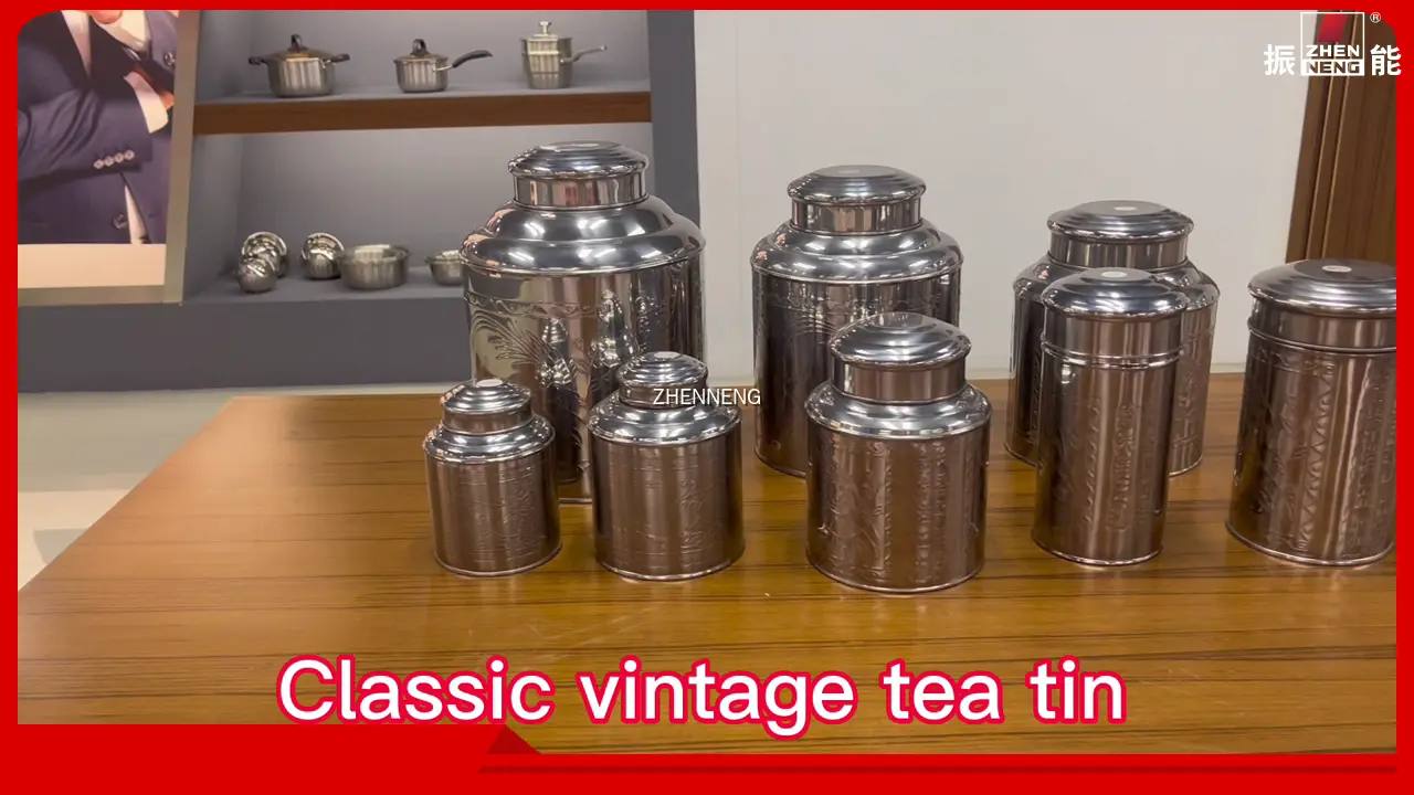Best Stainless Steel Tea Tin - Travel Size 1