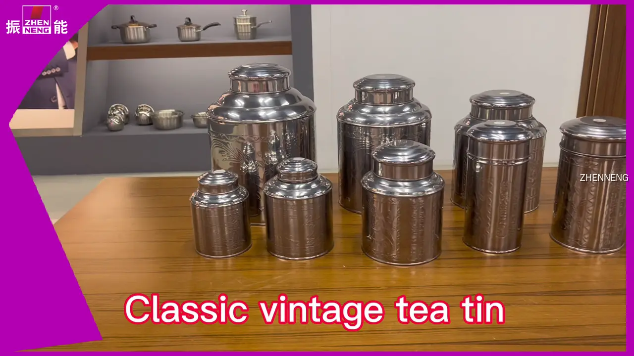 Customizable Stainless Steel Tea Tin – Leak-Proof, Rust-Resistant, Durable 1