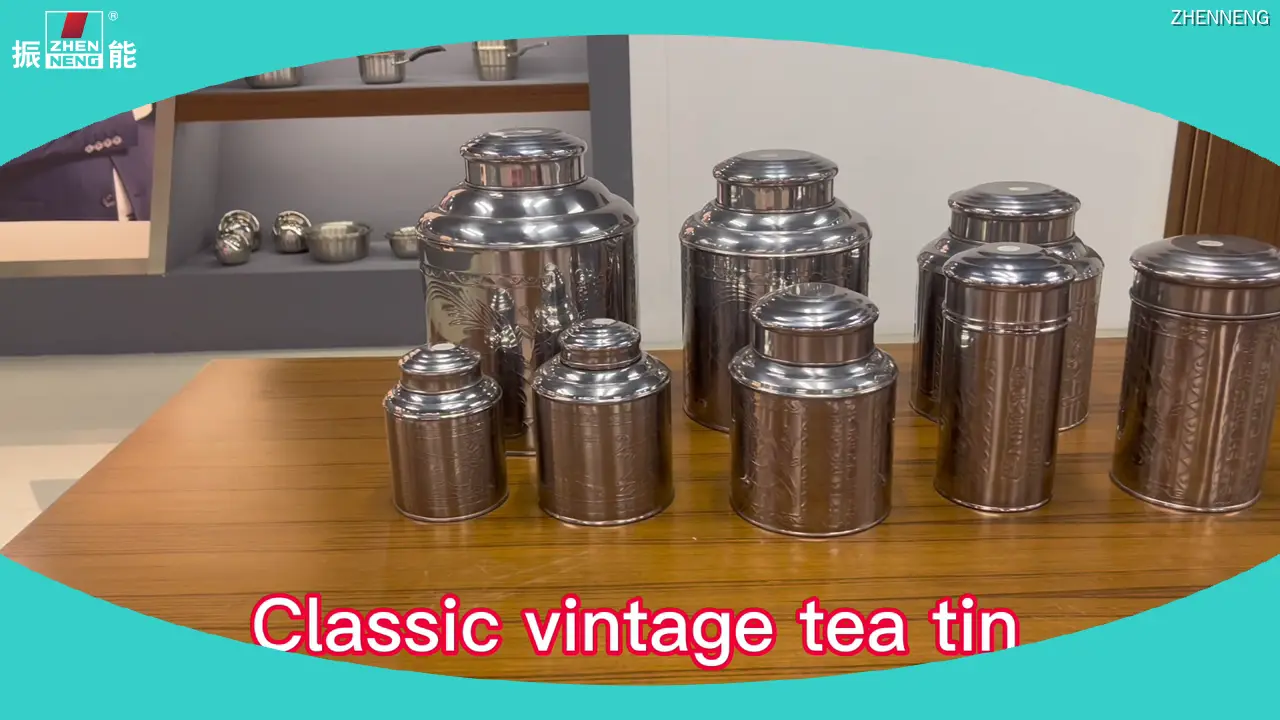 Stainless Steel Tea Tin Supplier - Best Quality & Design 1