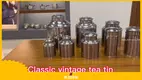 Lata de té de acero inoxidable: El mejor proveedor de envases para té y café. 1