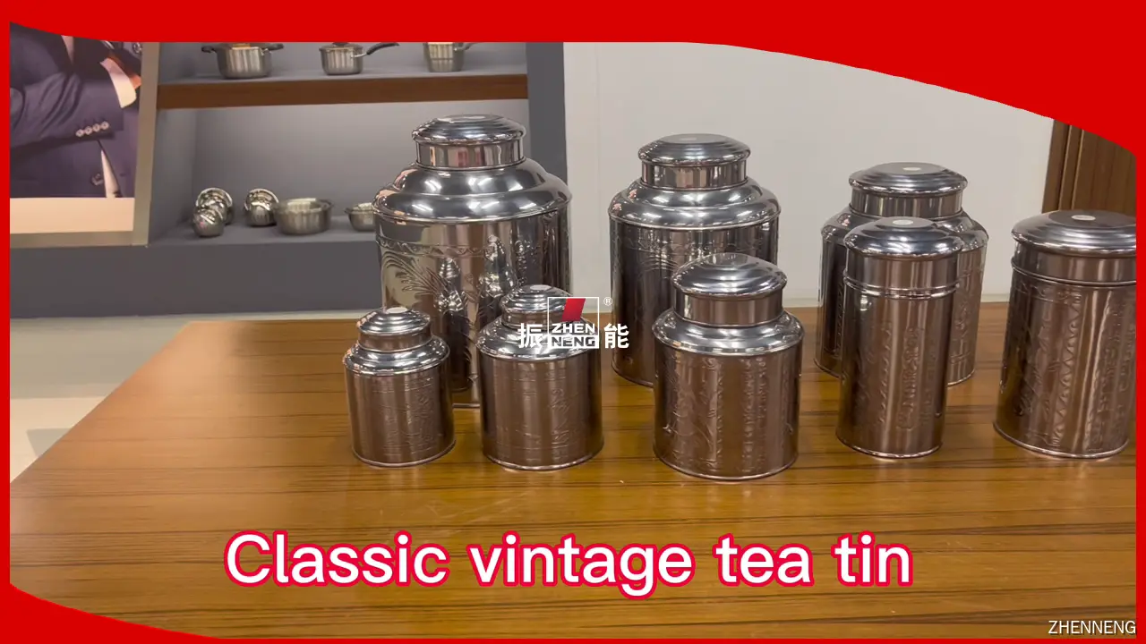Stainless Steel Travel Tea Tin - Best Supplier 1