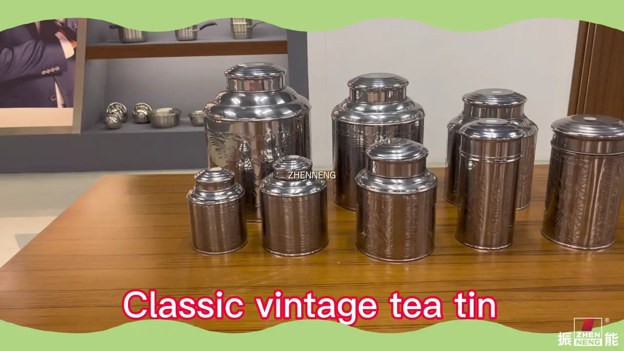 Stainless Steel Tea Tin Can - Best Supplier 1