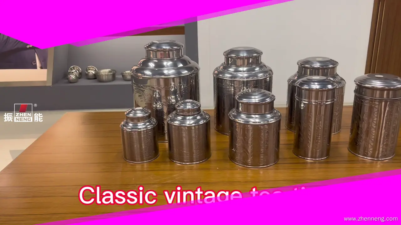 Stainless Steel Tea Tin - Anti-Rust, Leak-Proof, Easy to Clean 1