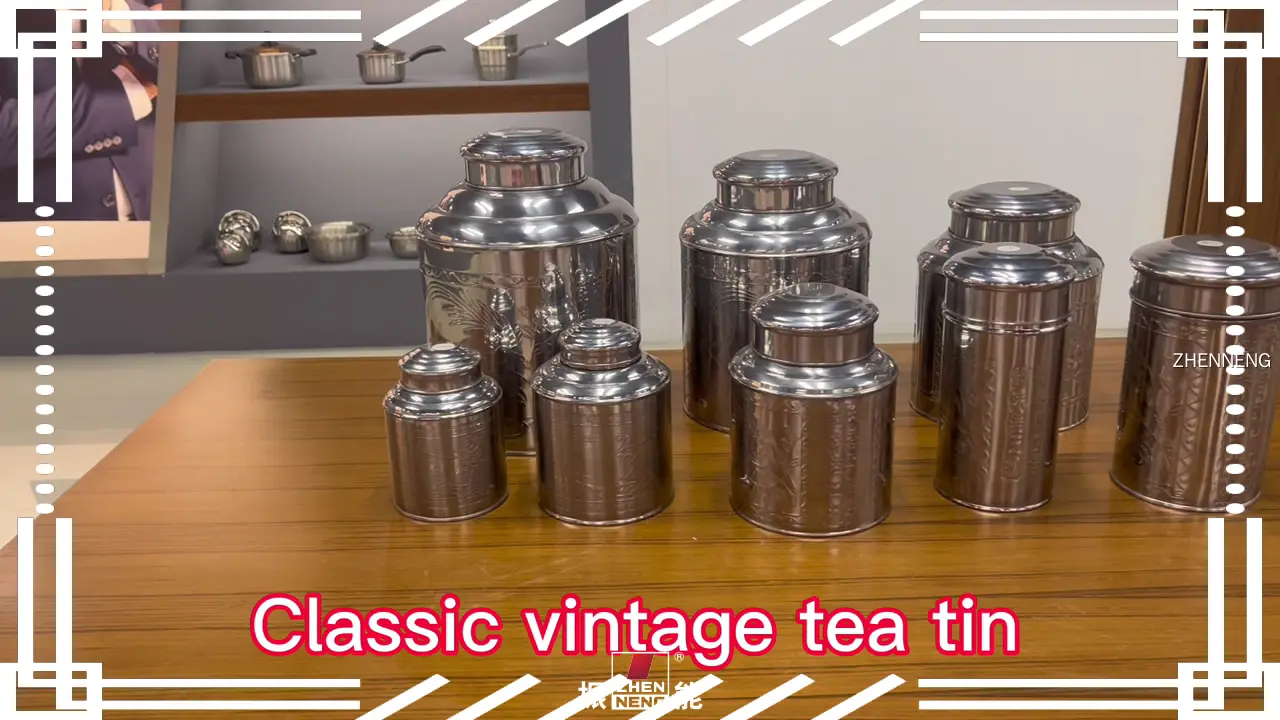 Teedosen aus Edelstahl 1