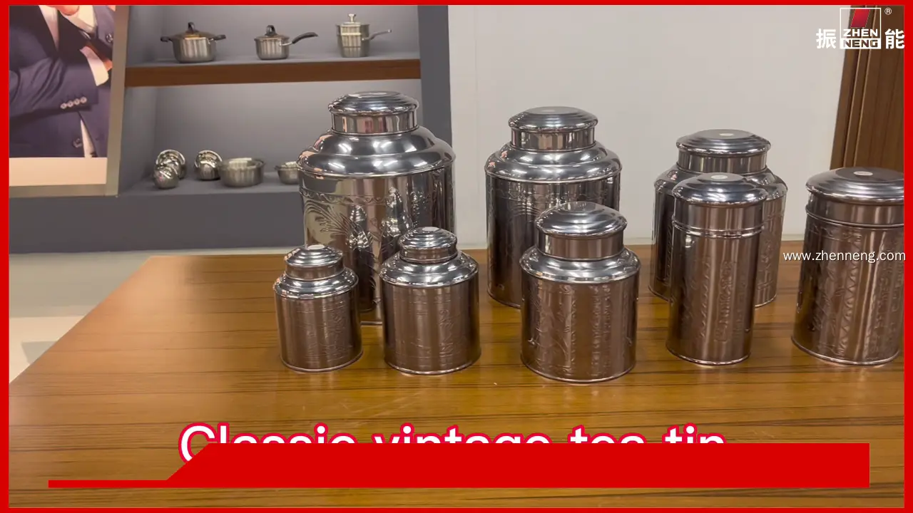 Boîte à thé en acier inoxydable : Meilleur fournisseur 1