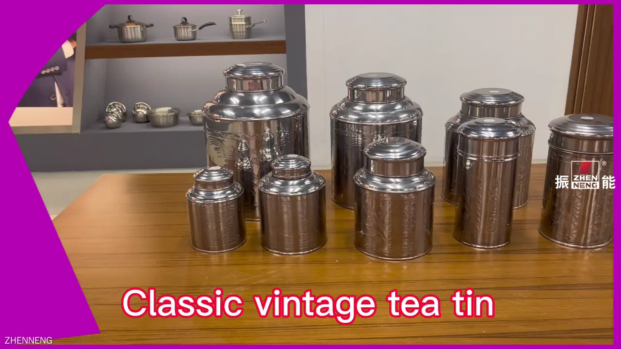 Boîte à thé en acier inoxydable - Petites boîtes à thé1 1