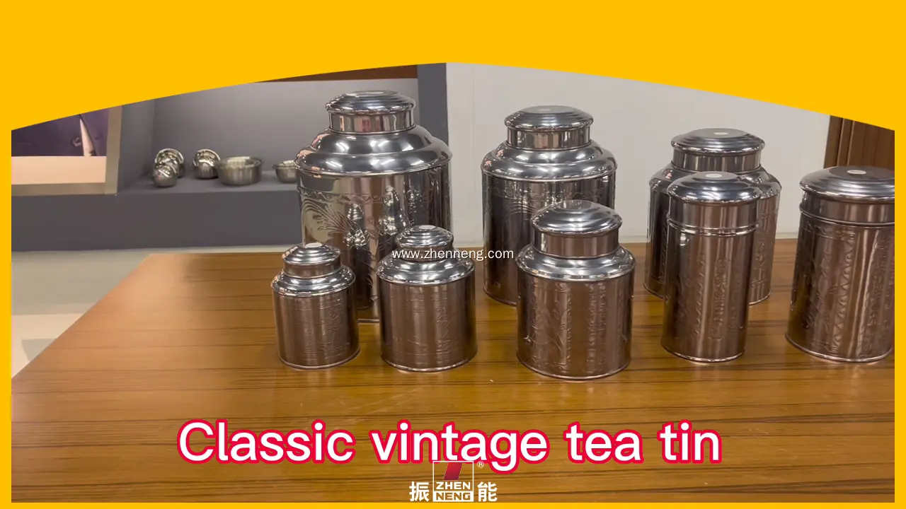 Stainless Steel Tea Tin Containers with Anti-Rust & Leak-Proof Design 1