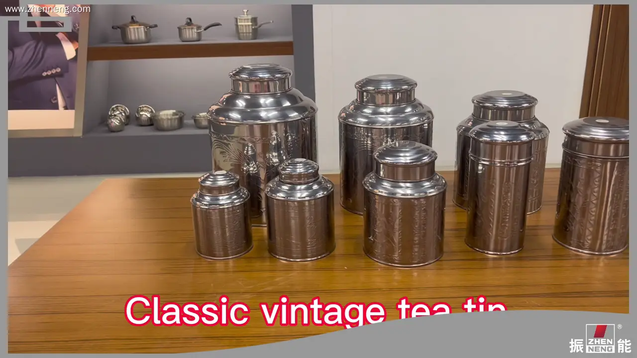 علبة شاي من الفولاذ المقاوم للصدأ - حل تخزين مقاوم للصدأ والتسرب 1