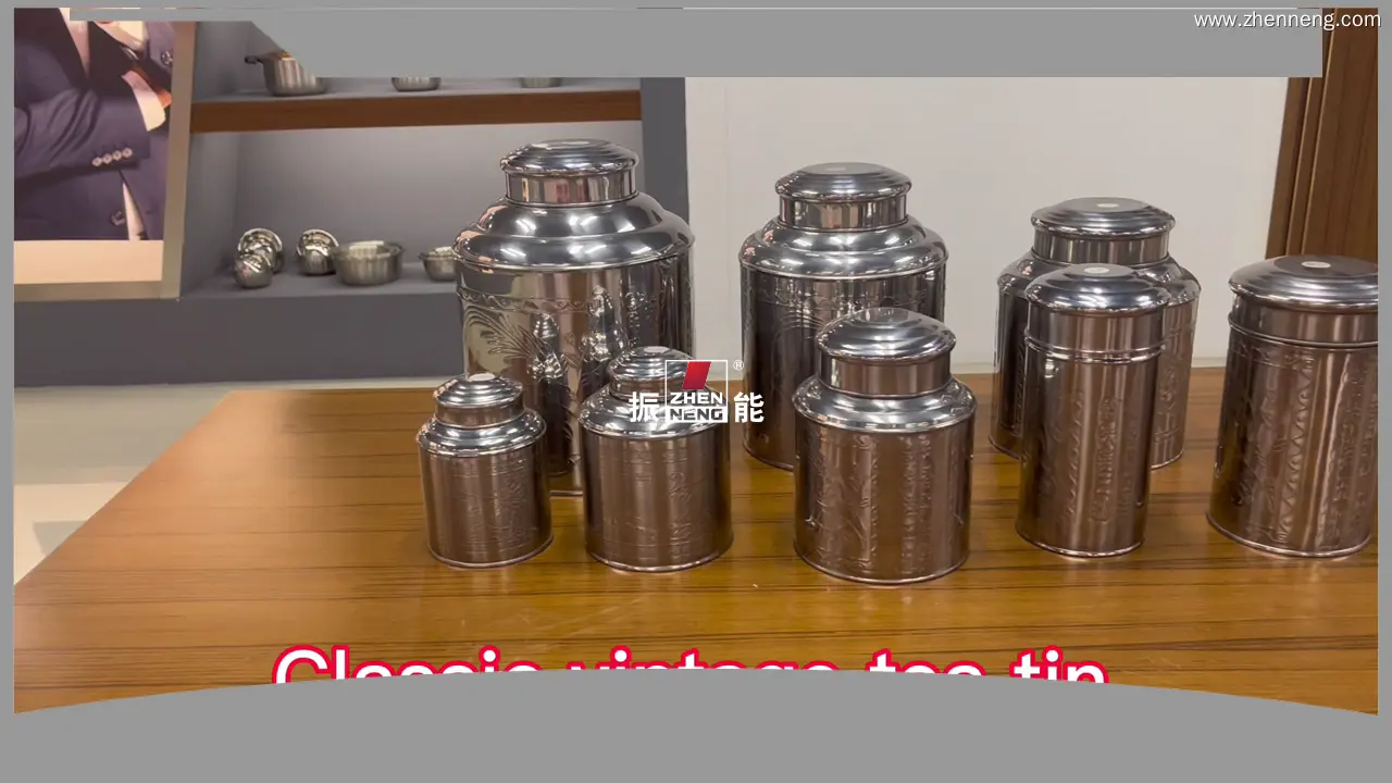 Fabrik für maßgefertigte Teedosen | ZHENNENG 1