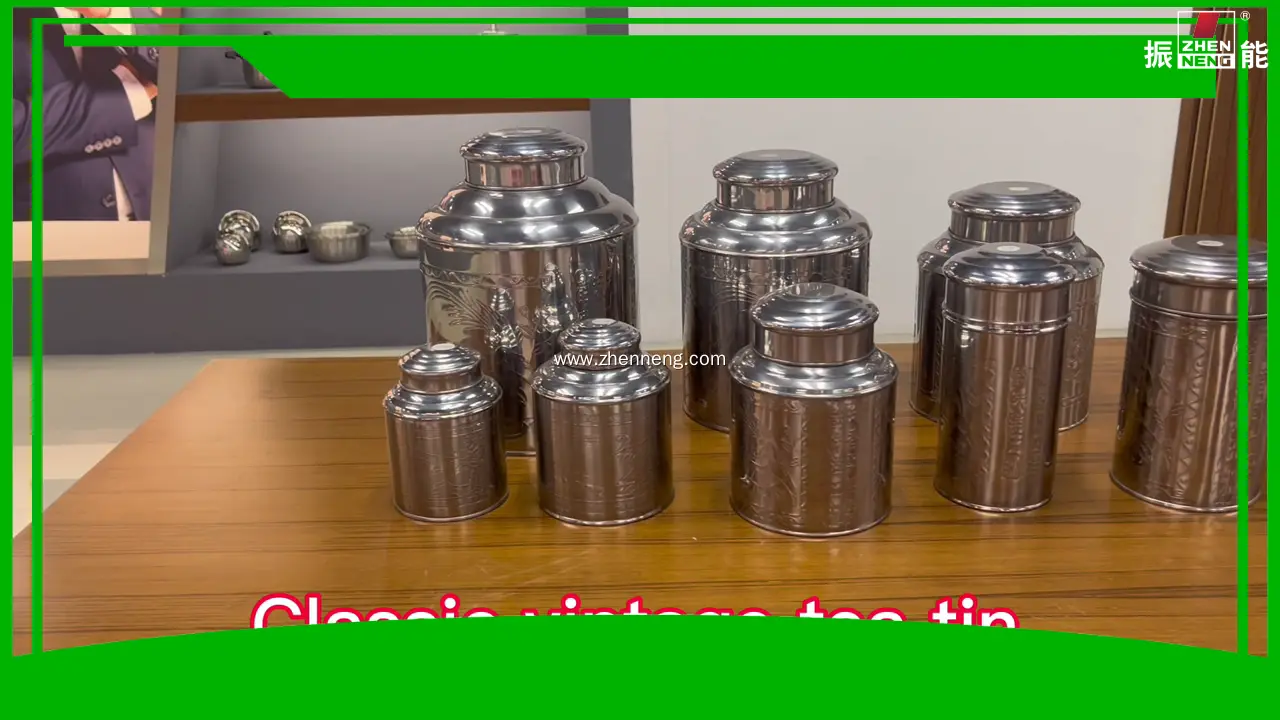 Custom Tea tin containers Supplier Manufacturer | ZHENNENG 1