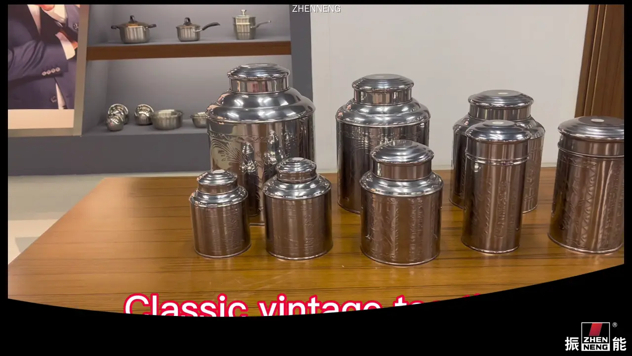 ZHENNENG | Wholesale Tea tin containers Manufacturer 1