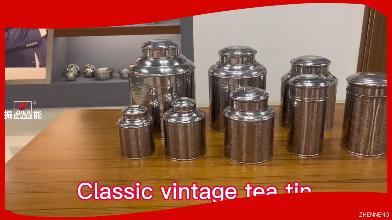 Custom Tea tins wholesale Supplier | ZHENNENG 1