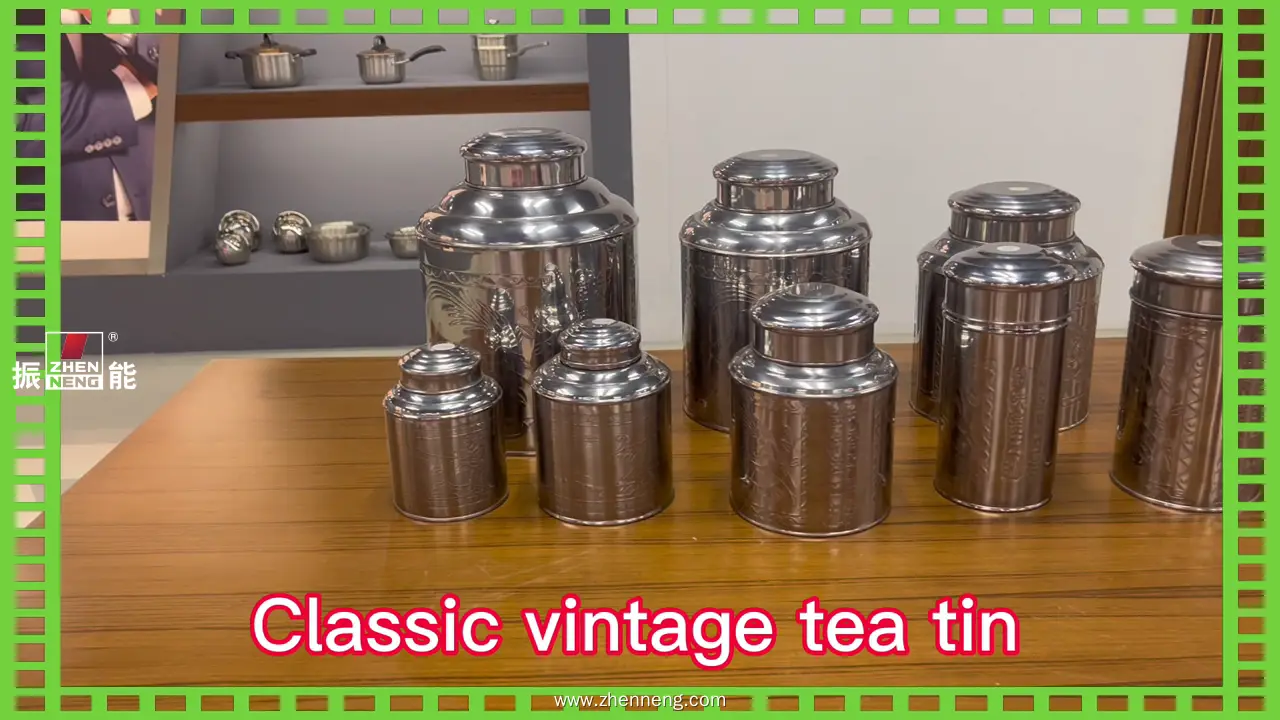 Custom Tea tins wholesale factory Manufacturer | ZHENNENG 1