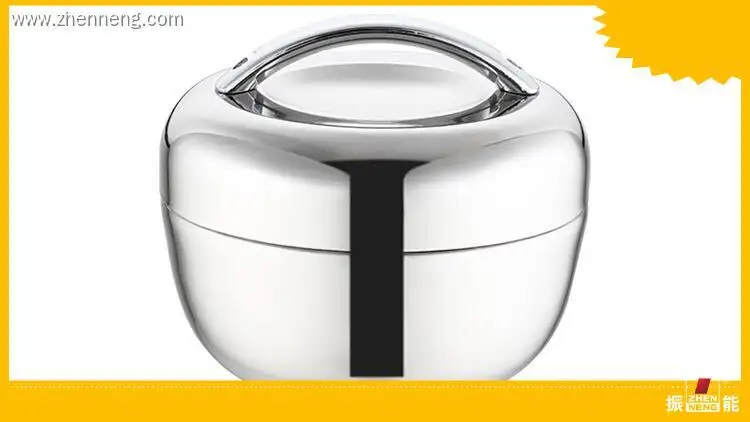 Custom Logo Apple Shape Stainless Steel Lunch Box - Best Food Storage Container 1