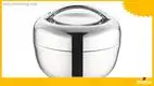 Custom Logo Apple Shape Stainless Steel Lunch Box - Best Food Storage Container 1