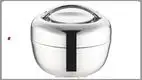 Custom Logo Apple Shape Stainless Steel Lunch Box - Insulated Food Storage 1