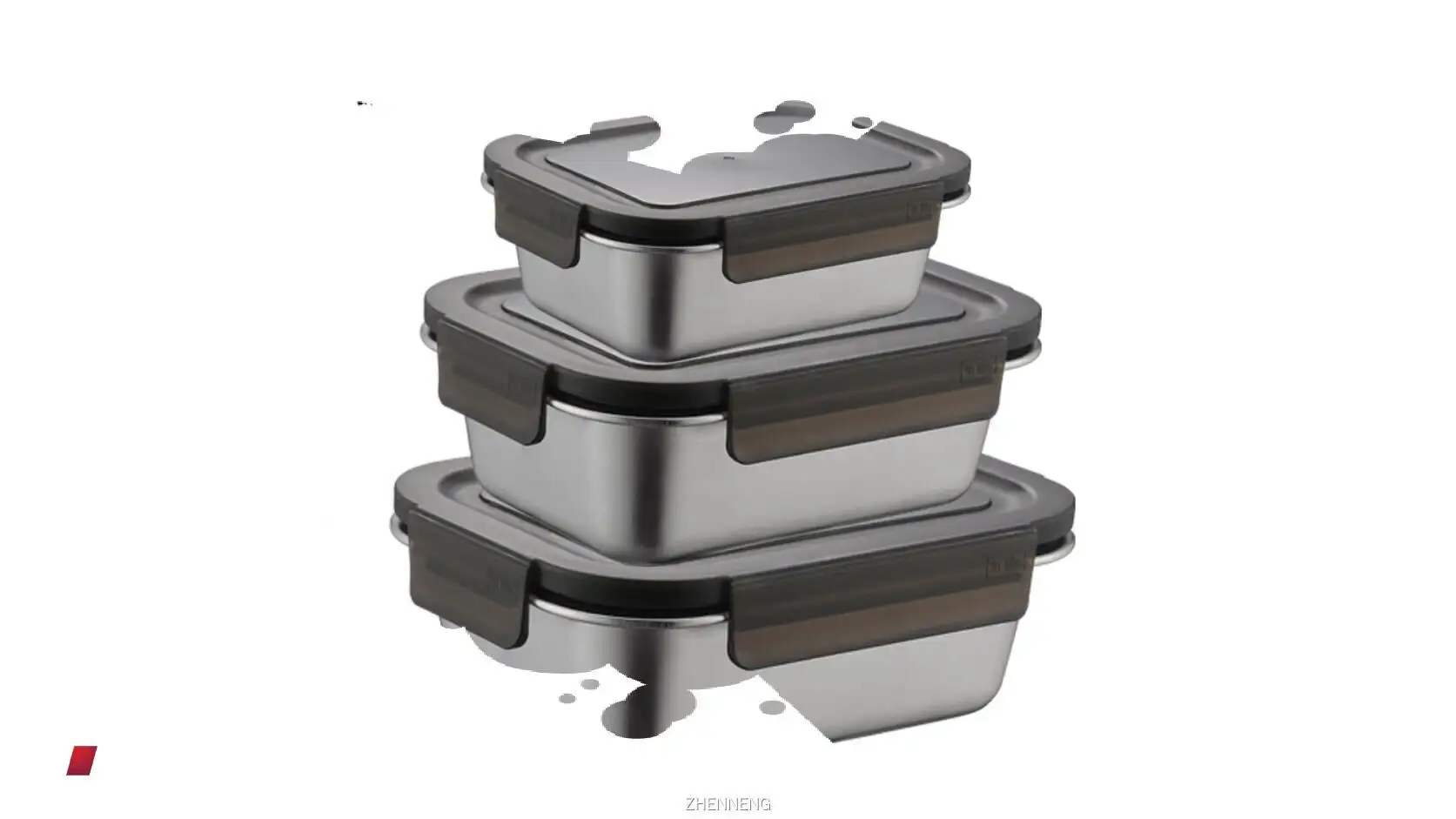 600ml Stainless Steel Food Containers - Durable & Hygienic Lunch Box 1