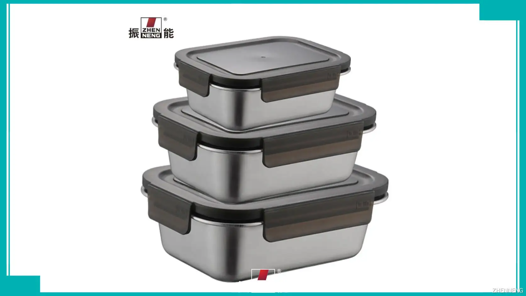 ODM airtight stainless steel food storage containers Supplier | ZHENNENG 1