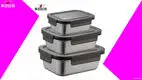 Stainless Steel Lunch Box 1000ml - Quality and Big Capacity 1