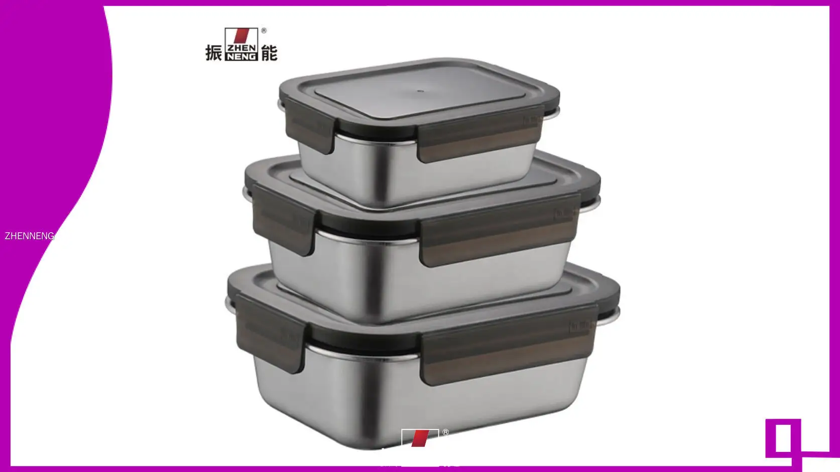 ODM stainless steel food containers wholesale Company | ZHENNENG 1