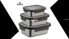1500ml Stainless Steel Leakproof Food Storage Container - Durable & Customizable 1