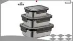 ZHENNENG Stainless Steel Snack Containers - Superior Quality, Customizable Design 1
